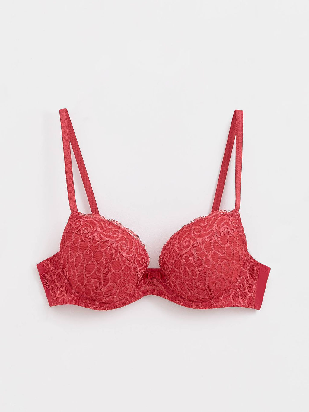 CONTE Бюстгальтер с эффектом push-up VOILE RB2081 брусника - Conte elegant фото 2