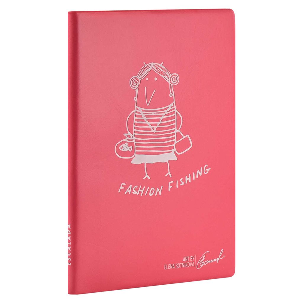 Записная книжка, А6+, арт. 58212/ 40 ФЕШЕН ФИШН - Escalada фото 2