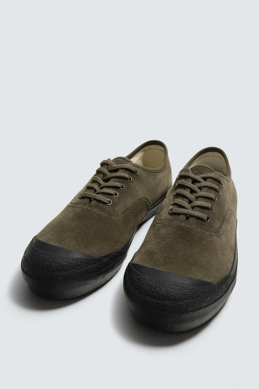 LEATHER LIMITED EDITION TRAINERS - Zara фото 12
