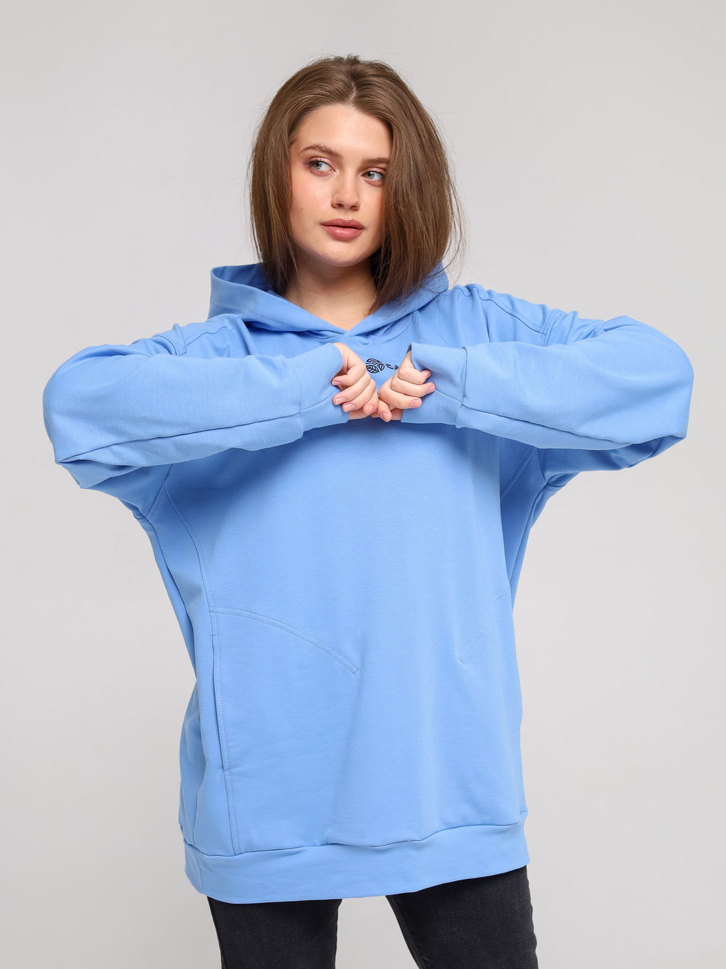 Худи универсальное Bearcape с начёсом Ф3 (горчица)