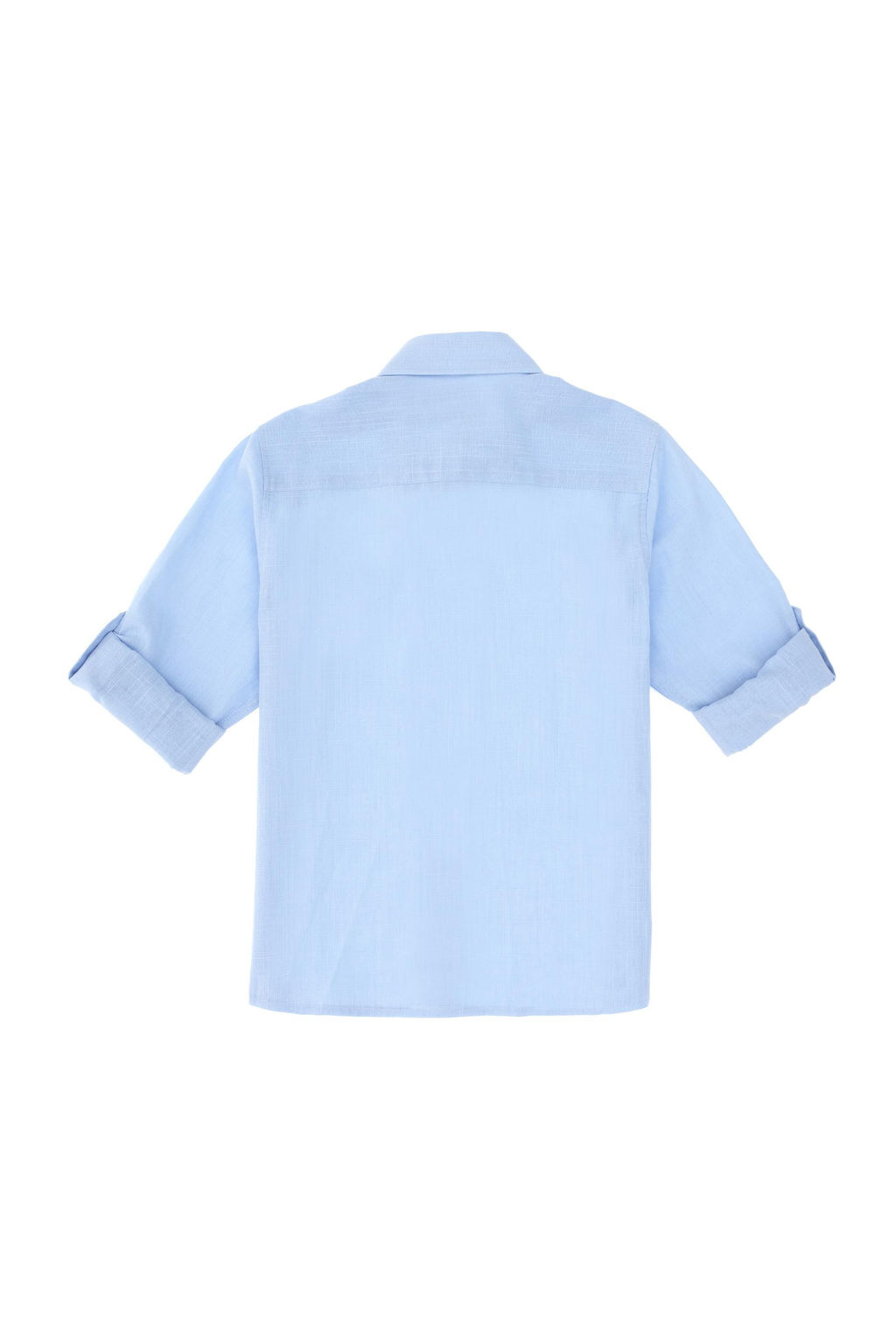 Erkek _ocuk A__k Mavi Uzun Kollu Basic G_mlek Sepette S_rpriz _ndirim - U.s. polo assn фото 3