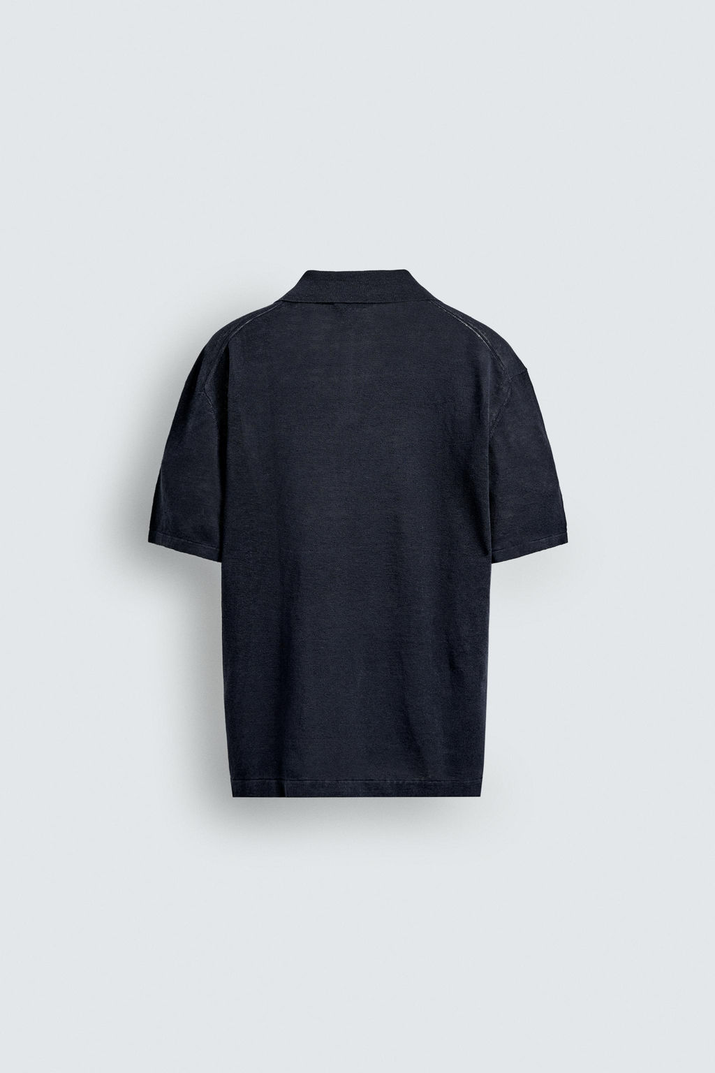 POLO PUNTO REGULAR FIT 100% LINO / Verde claro - Zara фото 16