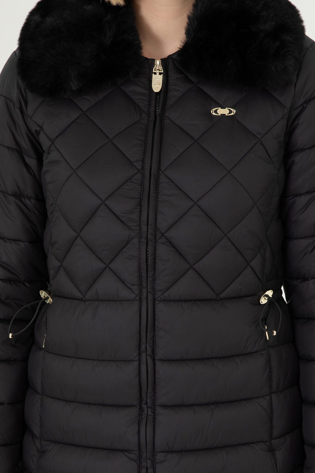 Женское черное пальто - U.s. polo assn фото 6