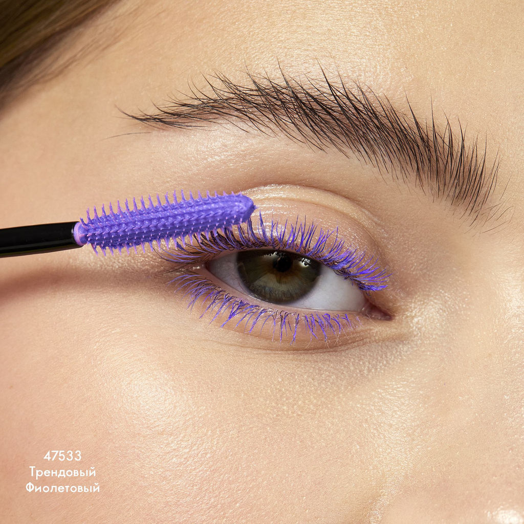 Цветная тушь с эффектом гипнотического взгляда The ONE Hypnotic Colour_трендовый фиолетовый - Oriflame фото 4