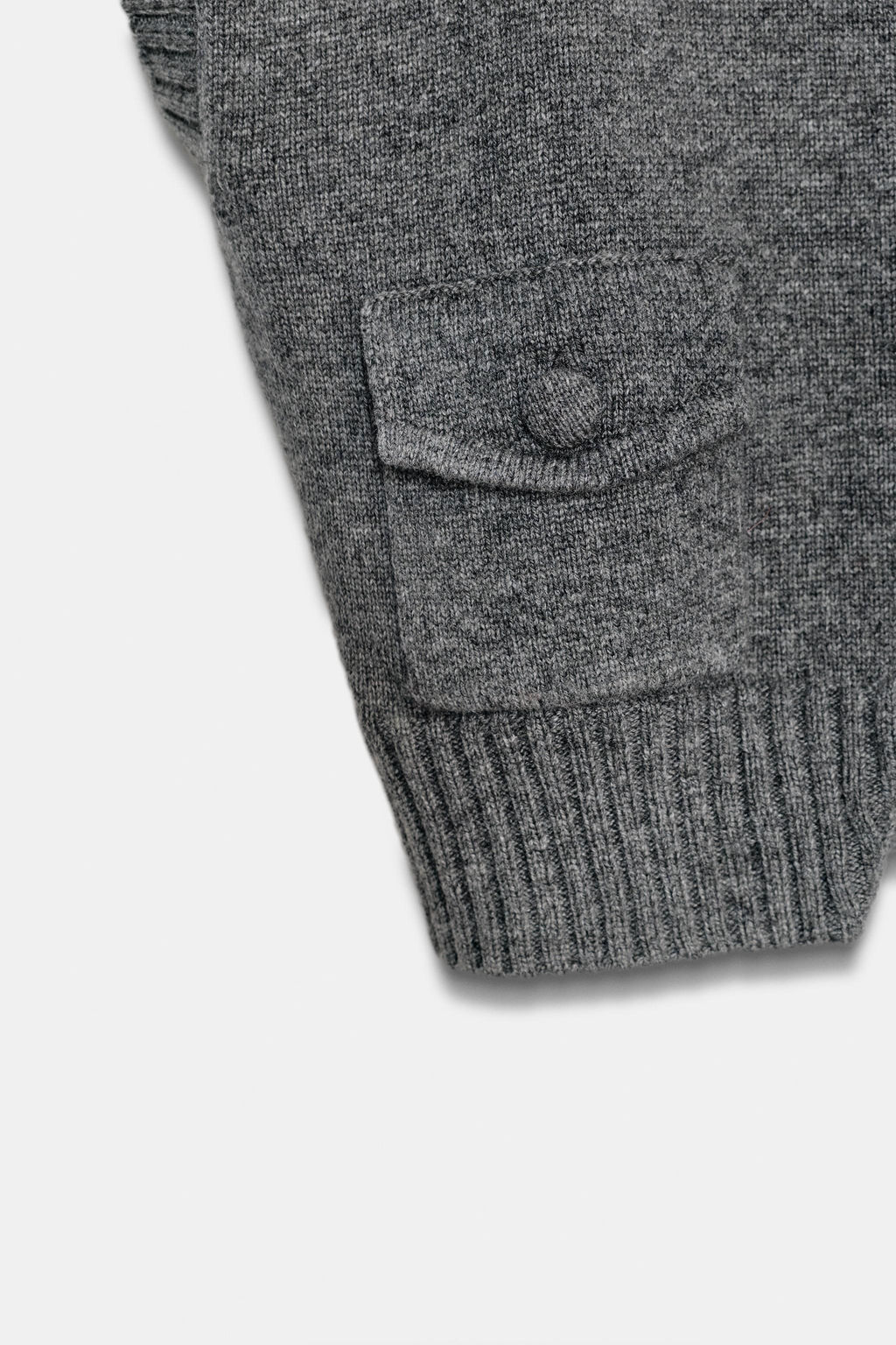 KNIT WAISTCOAT WITH COVERED BUTTONS - Zara фото 12