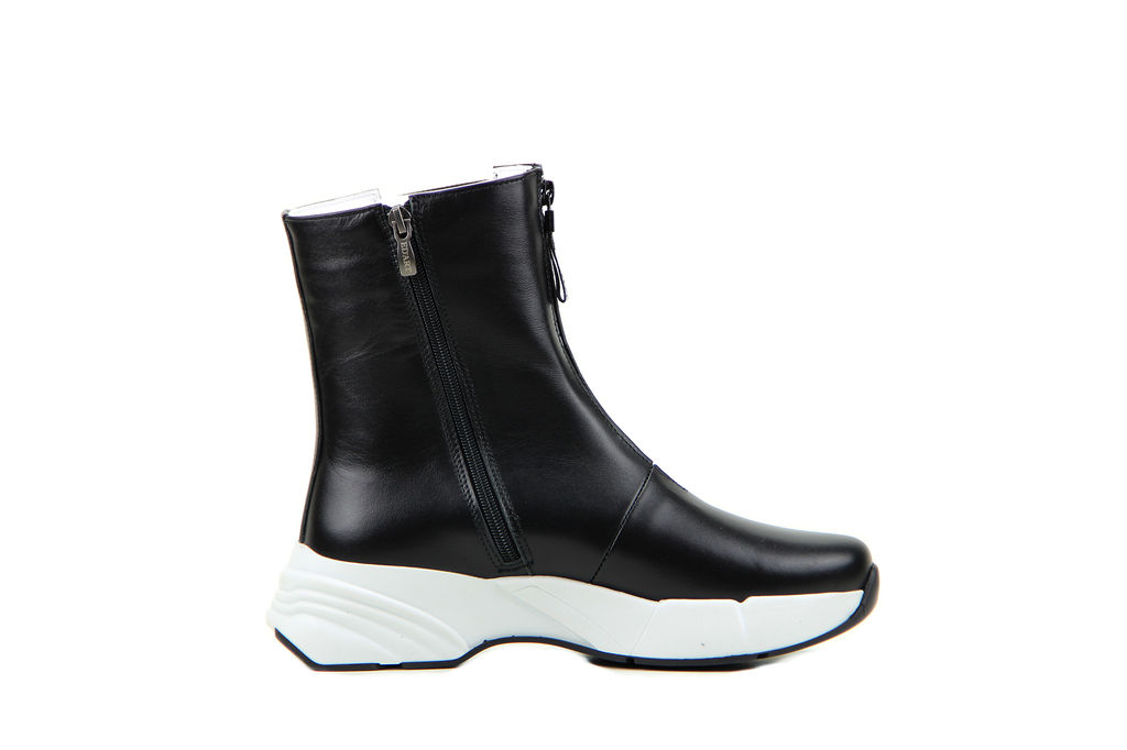 Ботинки 345.L.2021w.black /шерсть