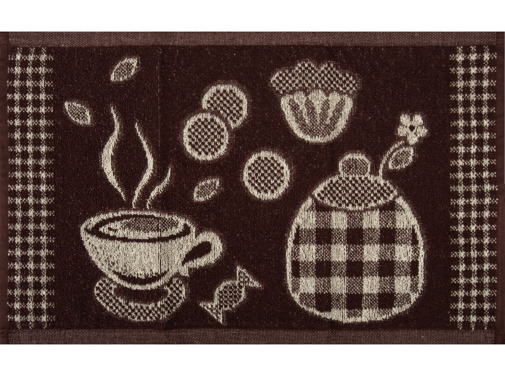 1с105.413ж1 Соты и пчелка (коралл3) Полотенце махровое 50х30 см - Текс-дизайн фото 156