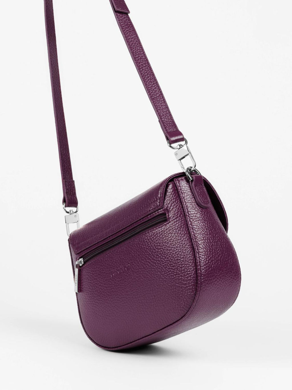 Женская кожаная сумка Richet 3292LN 603 Фиолетовый