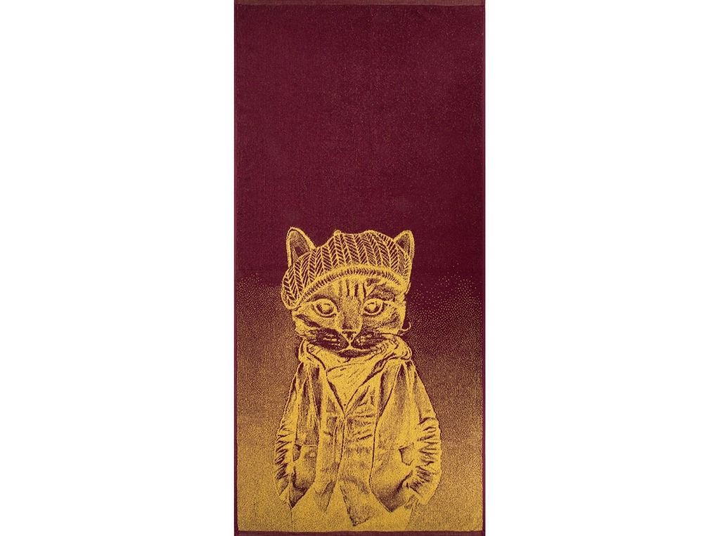 Полотенце махровое 6с102.411ж1 Козырек(кр.дерево1) 67х150см