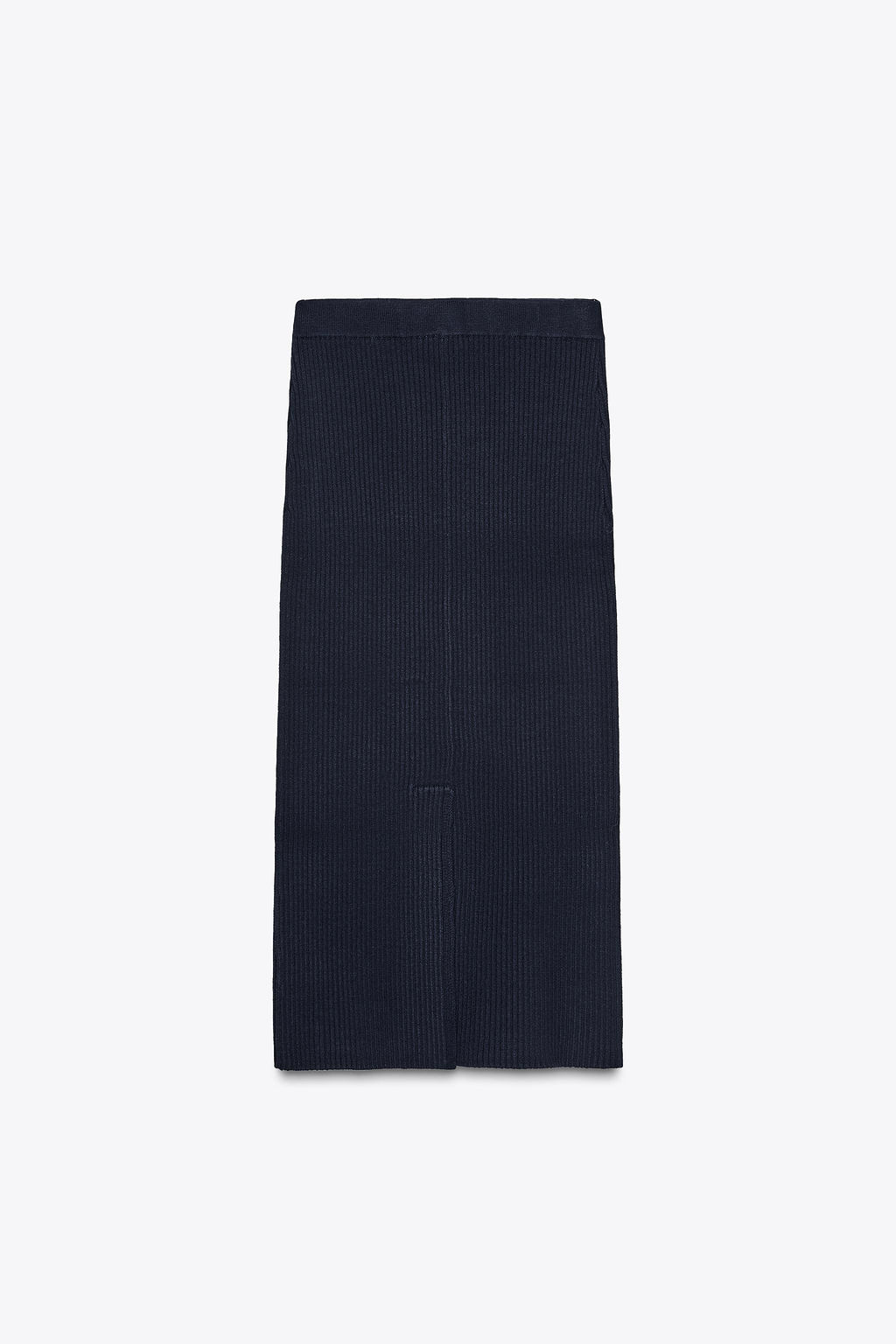 RIB KNIT MIDI SKIRT - Zara фото 6
