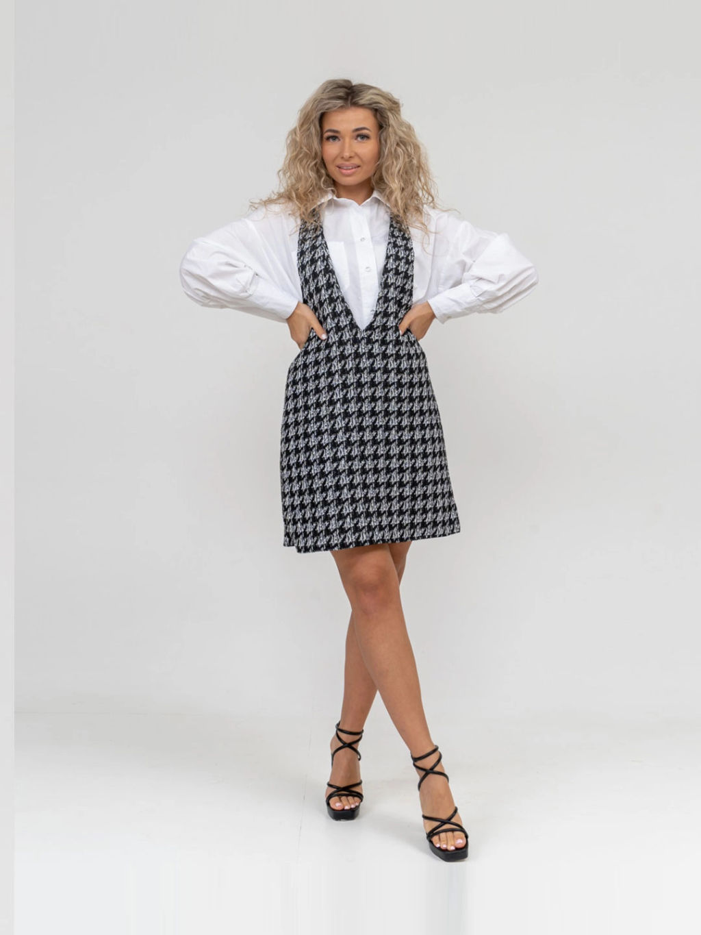 Сарафан женский, цвет черный