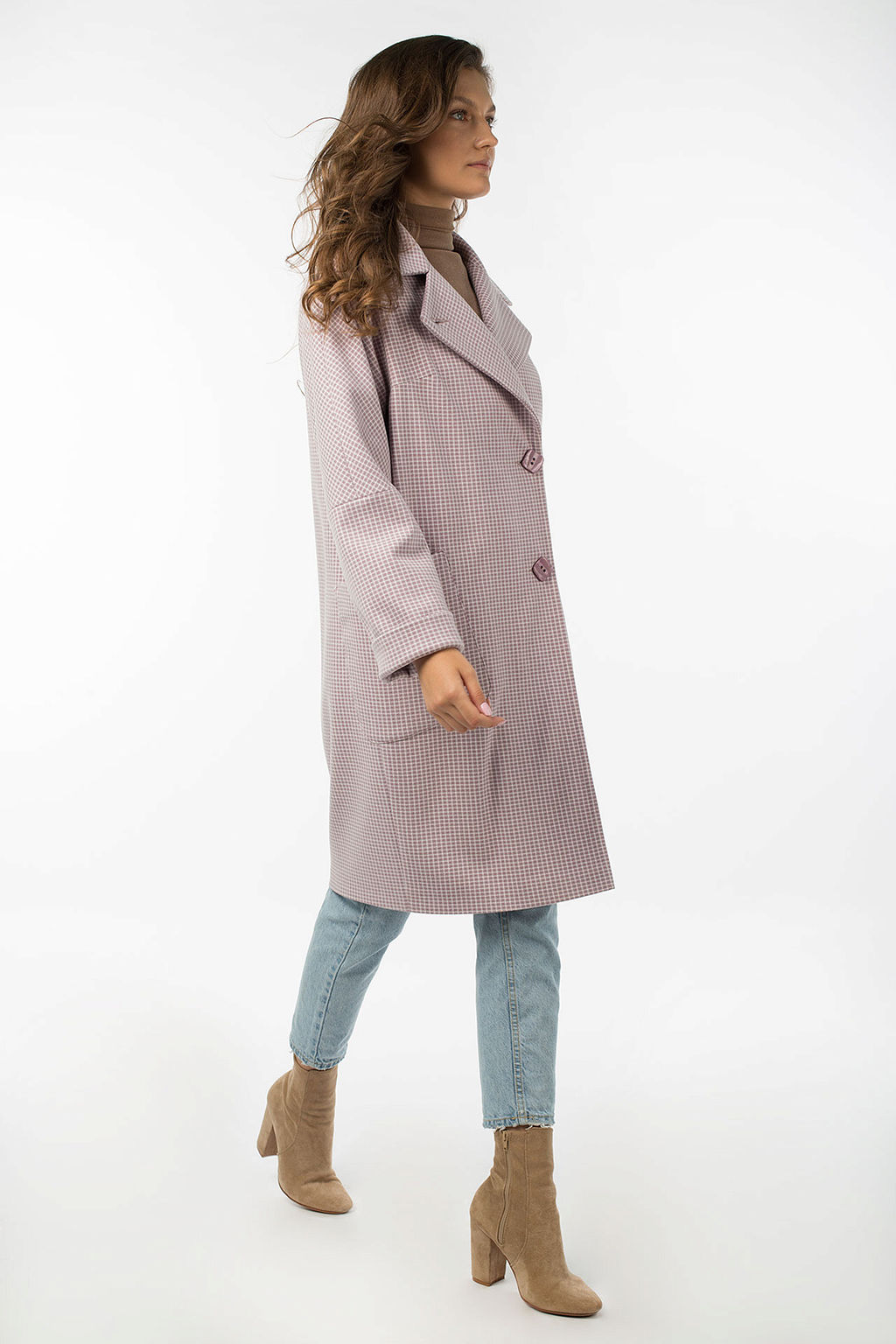 01-10662 Пальто женское демисезонное - El podio фото 5