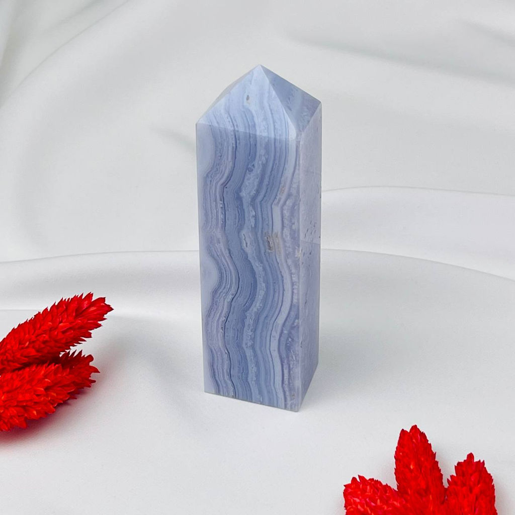 Кристалл из Голубого Агата - Радуга самоцветов фото 2