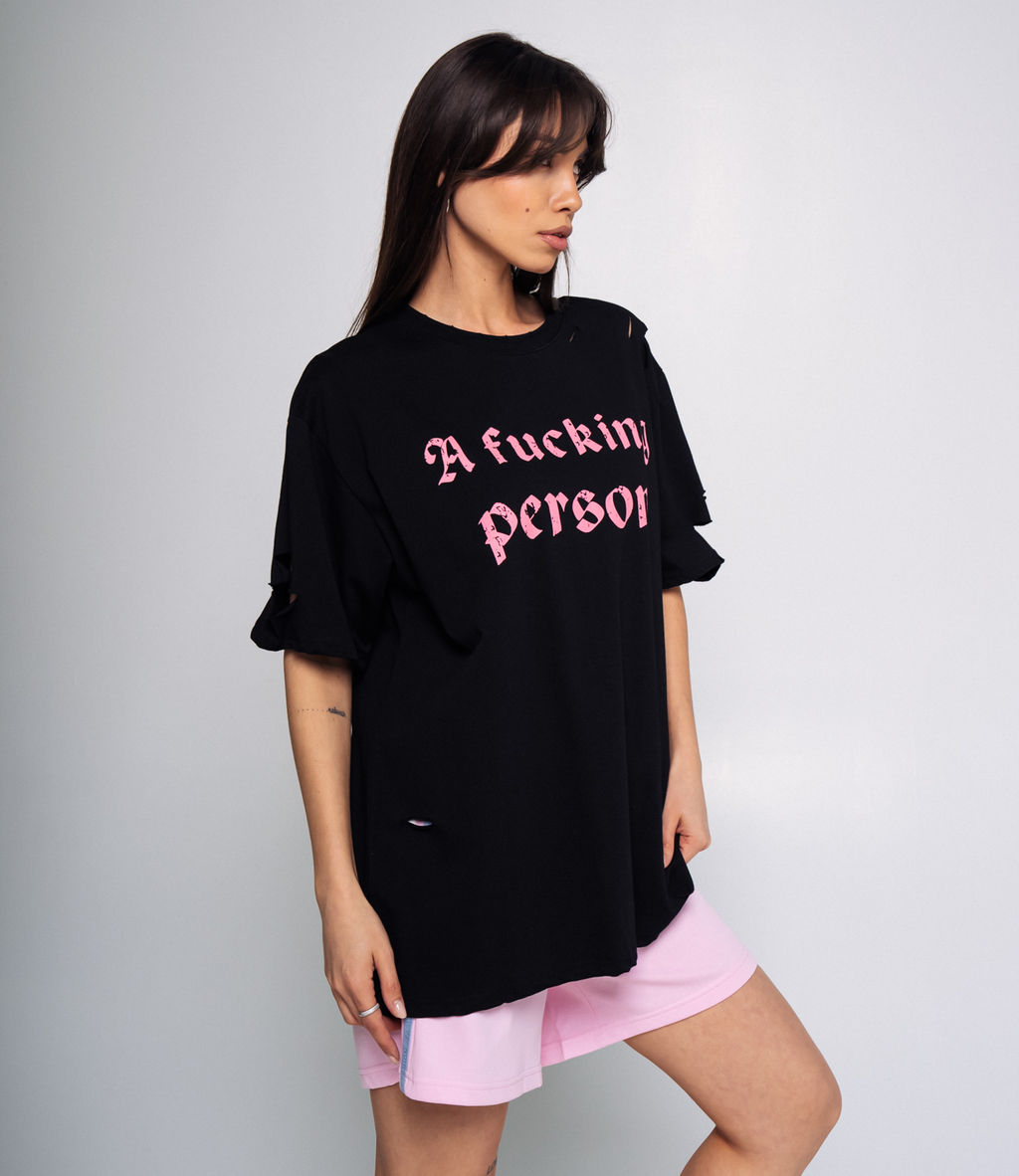 Футболка #БШ2063, чёрный