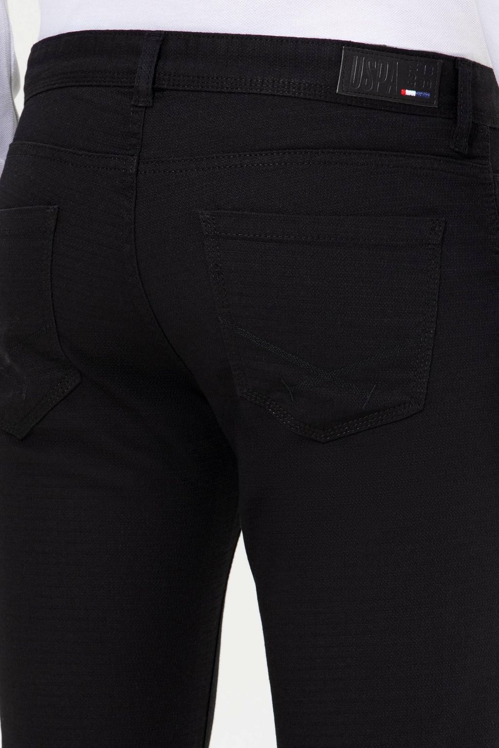 U. S. Polo Assn / Мужские черные брюки из плотной ткани - U.s. polo assn фото 7