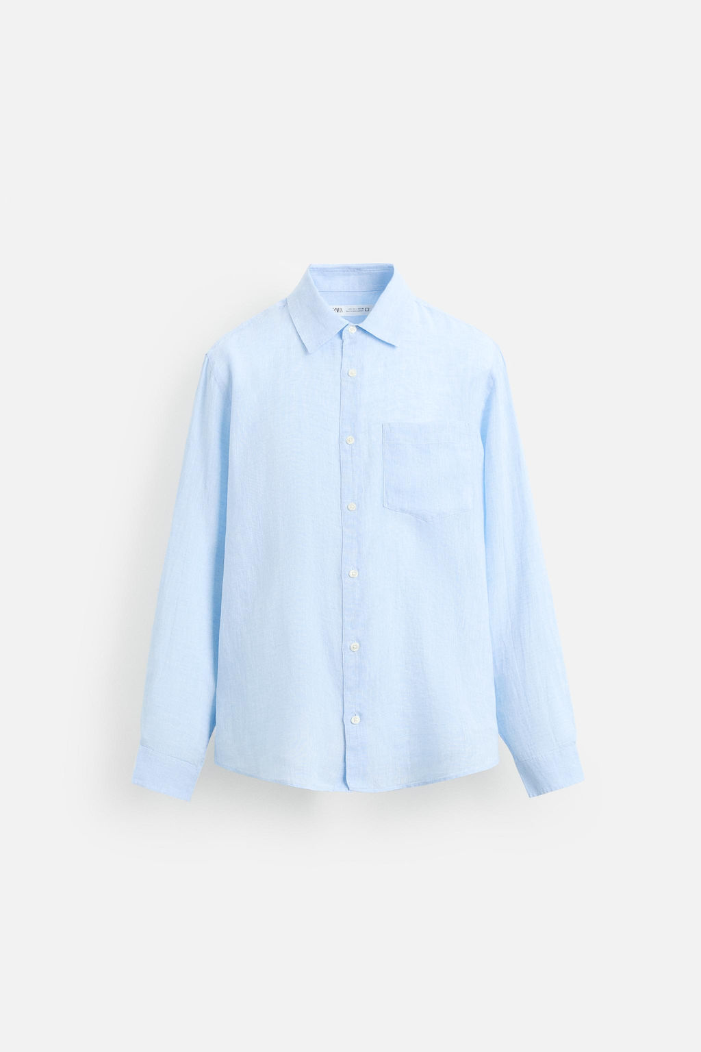 100% LINEN SHIRT - Zara фото 23