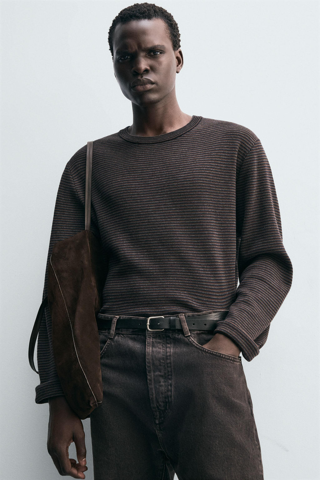 STRIPED JACQUARD SWEATER - Zara фото 5