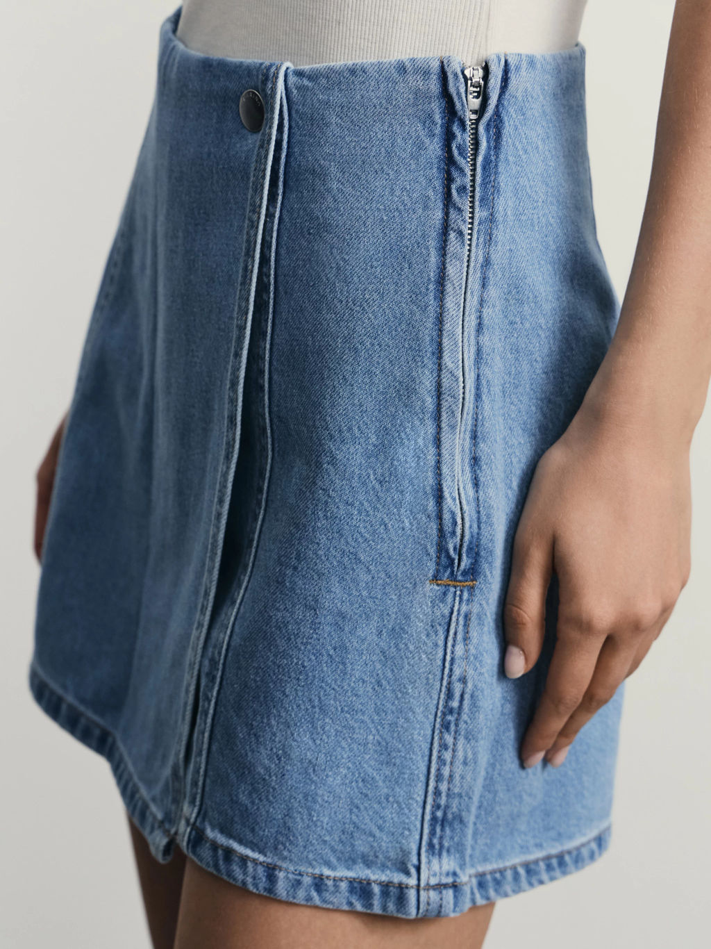 Юбка-шорты джинсовые / Zarina  фото 6