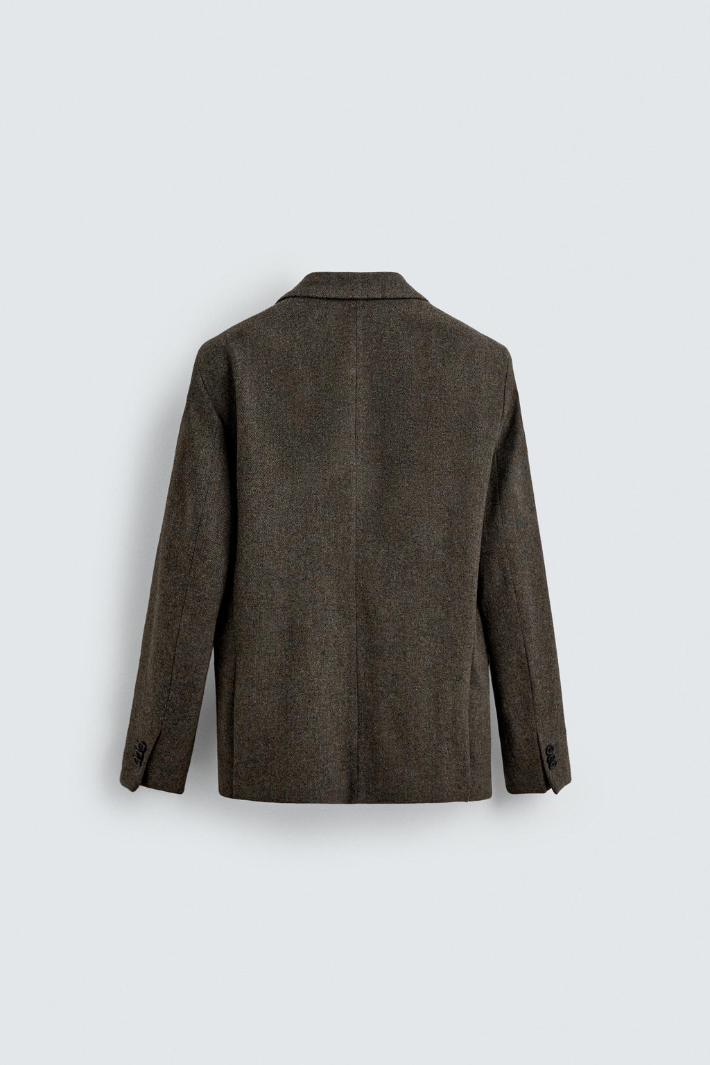 100% WOOL TEXTURED BLAZER - Zara фото 8