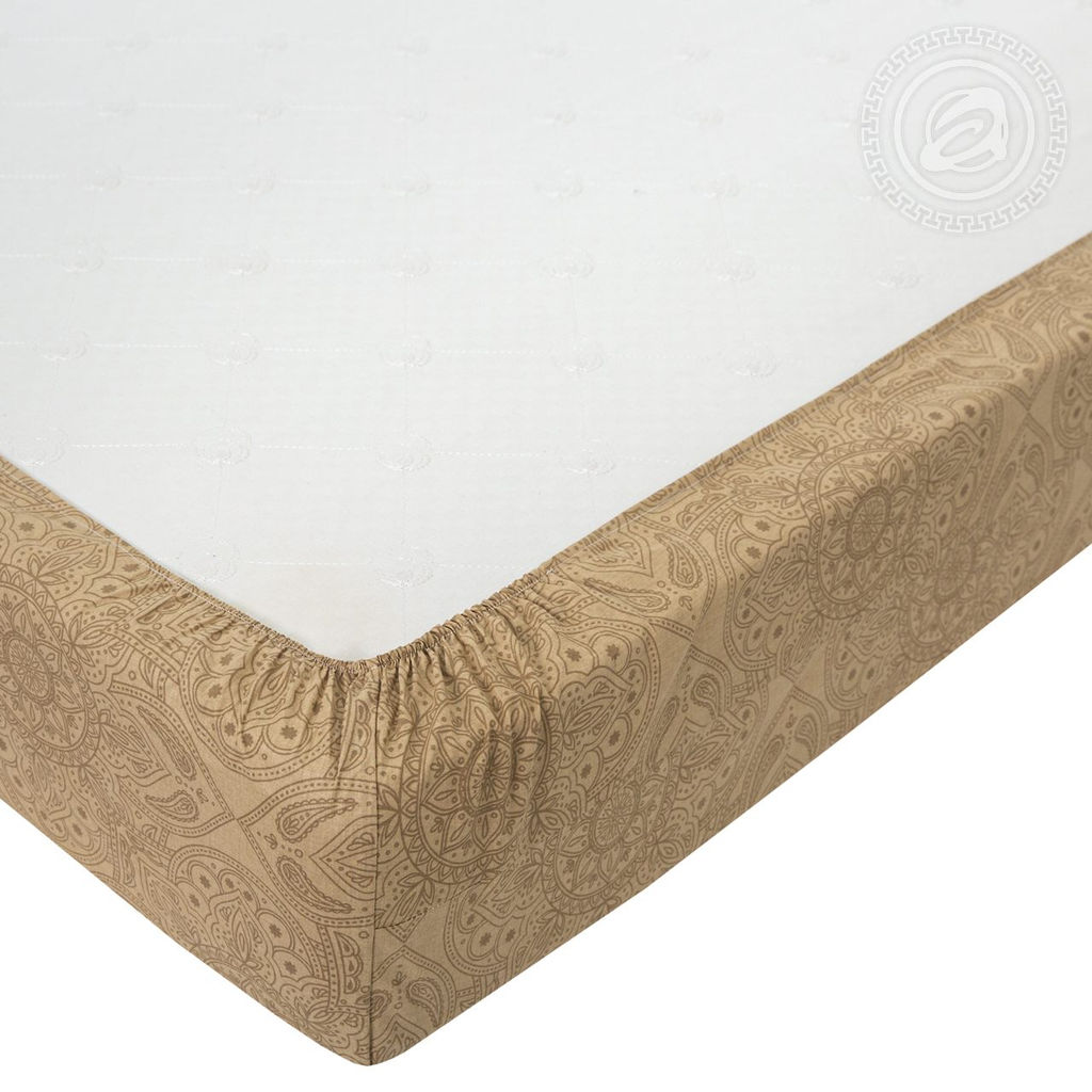 Постельное белье Императрица с простынью на резинке (поплин DE LUXE) 2,0 сп./Пододеяльник: 1 шт. - 215*175; Простыня на резинке: 1 шт. - 200*160; Наволочка: 2 шт. - 70*70; DE LUXE с простынью на резинке - Артпостель фото 4