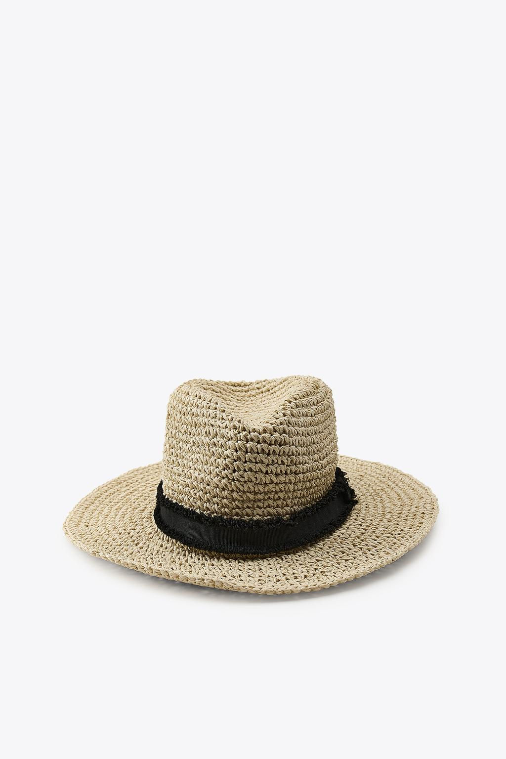 CONTRAST BAND HAT - Zara фото 3
