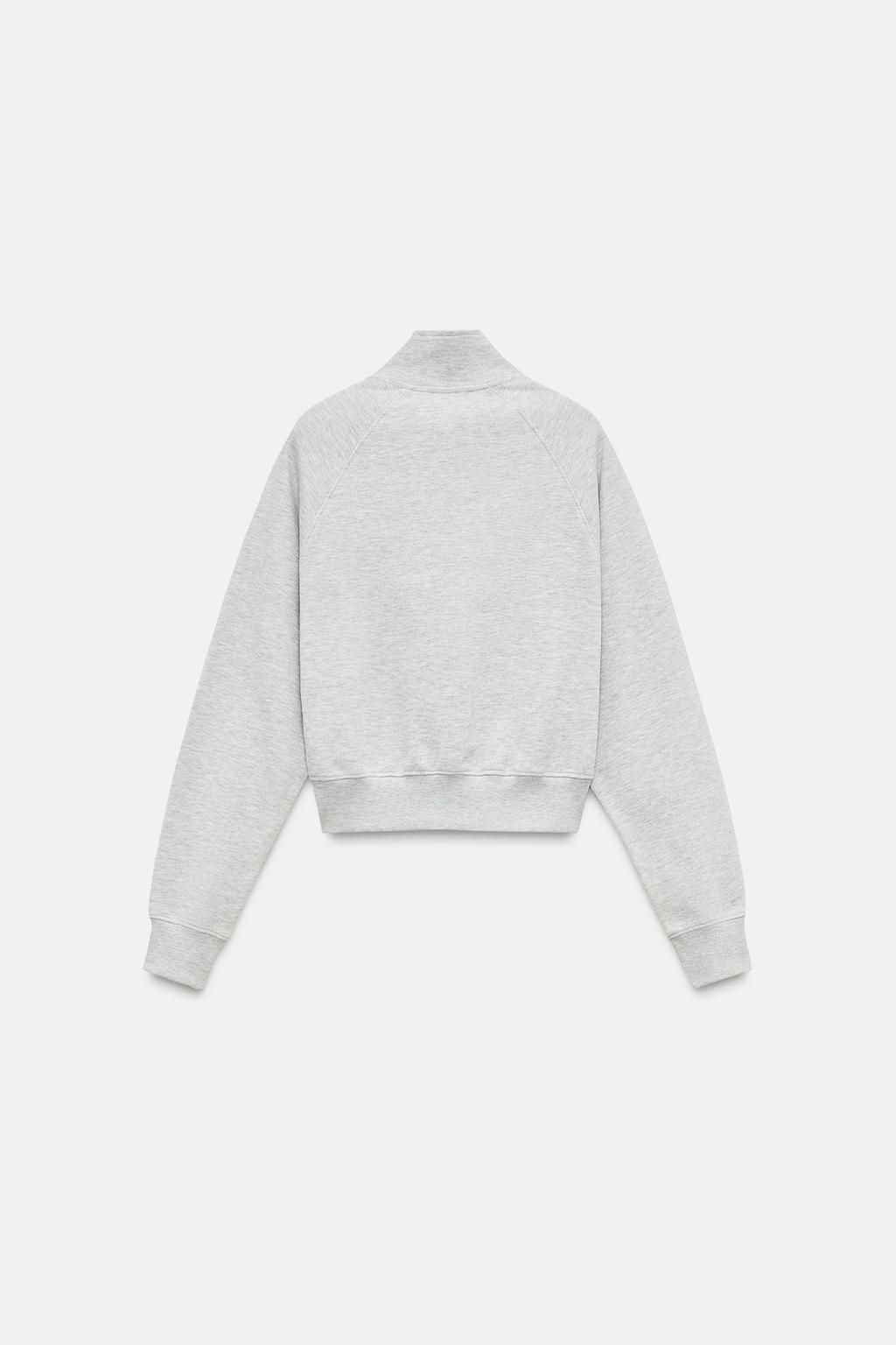 SWEATSHIRT WITH ZIP - Zara фото 18