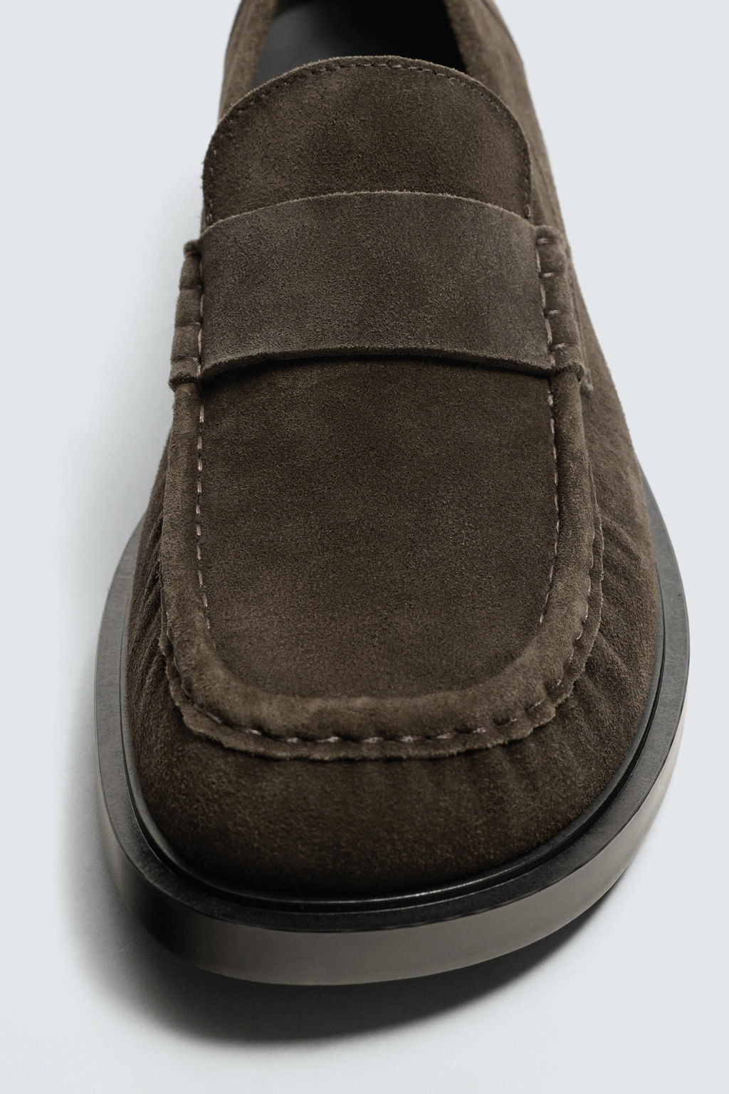 LEATHER PENNY LOAFERS - Zara фото 13