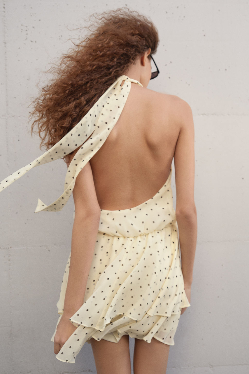Vestido halter de gasa - H&m фото 7