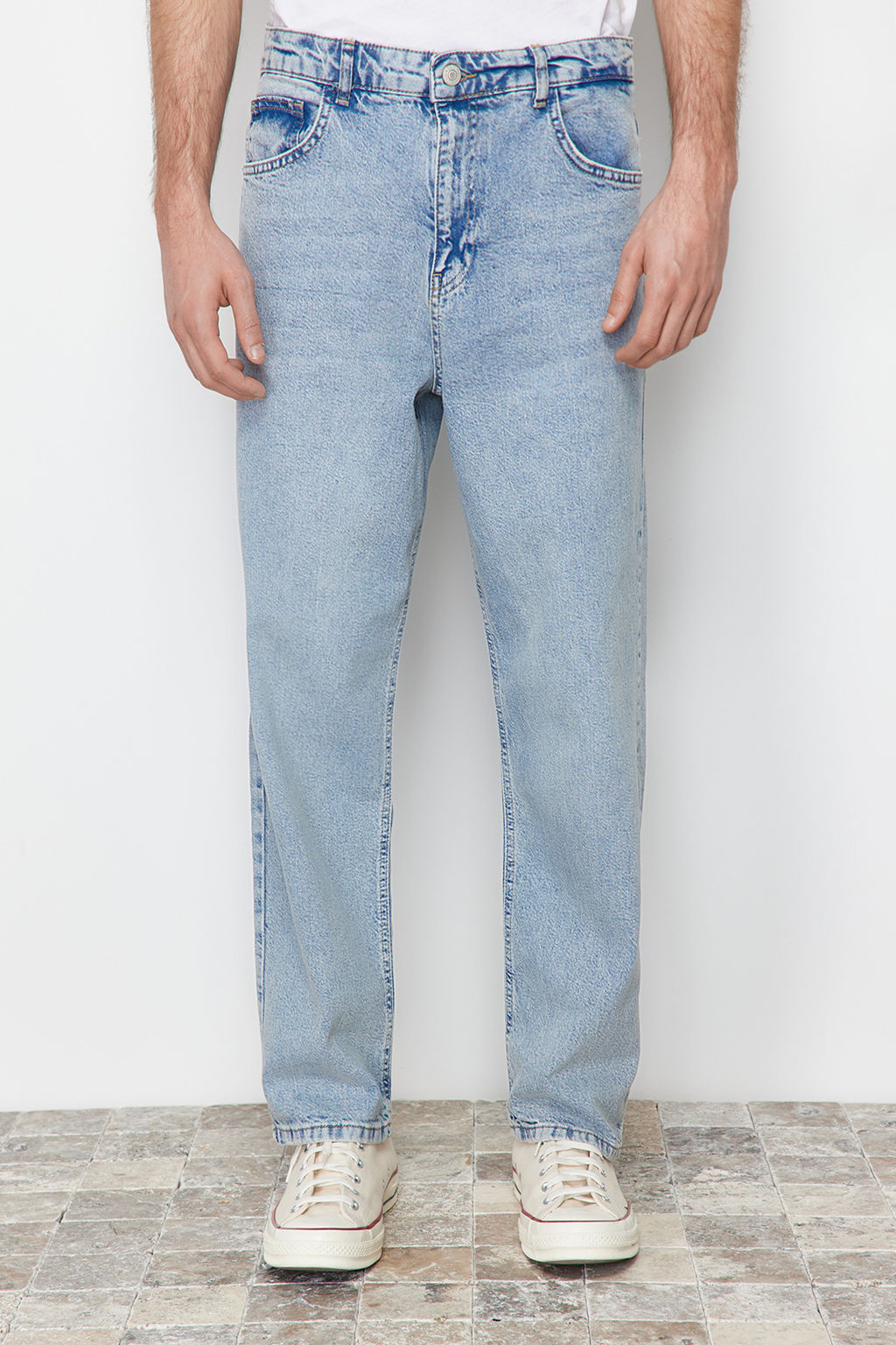 Mavi Baggy/90s Straight Fit Jeans Bol Kot Pantolon TMNSS24JE00012