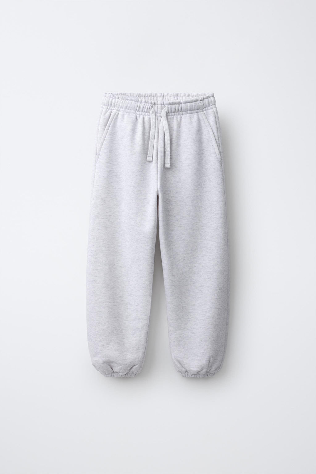 PANTAL?N FELPA JOGGING / Gris vigor? - Zara фото 2