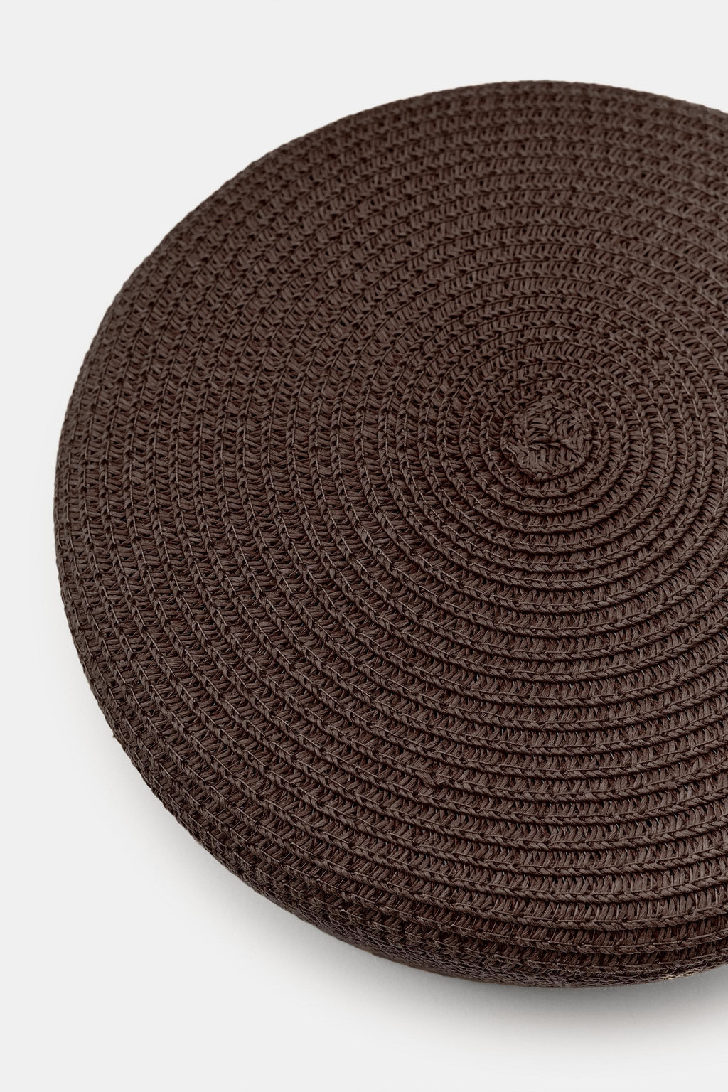 GORRO LISO CASQUETE / Marr?n