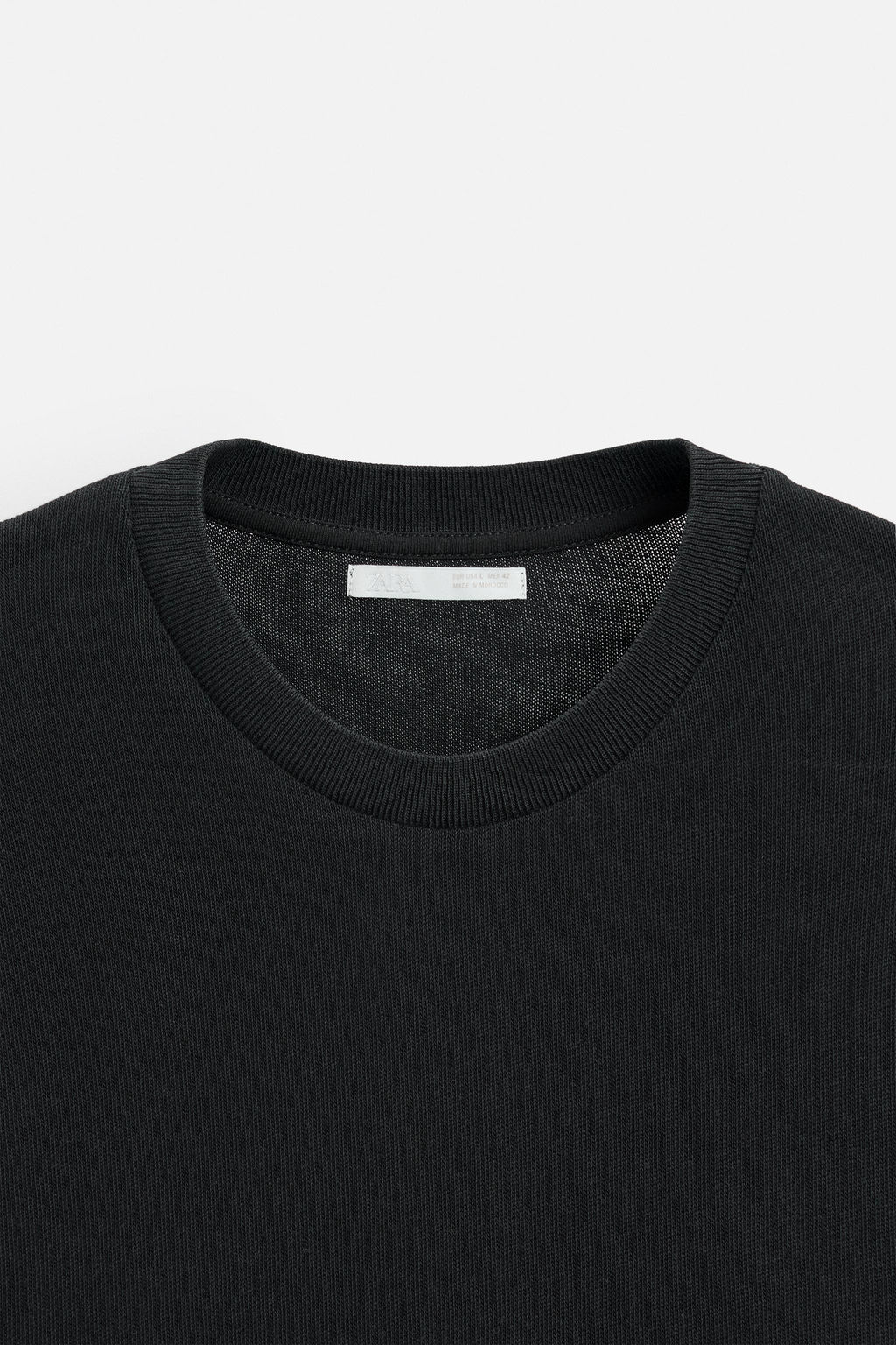 BASIC KNIT T-SHIRT - Zara фото 8