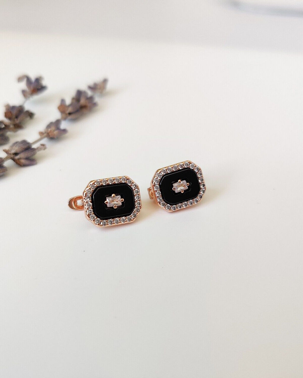 Серьги с керамикой