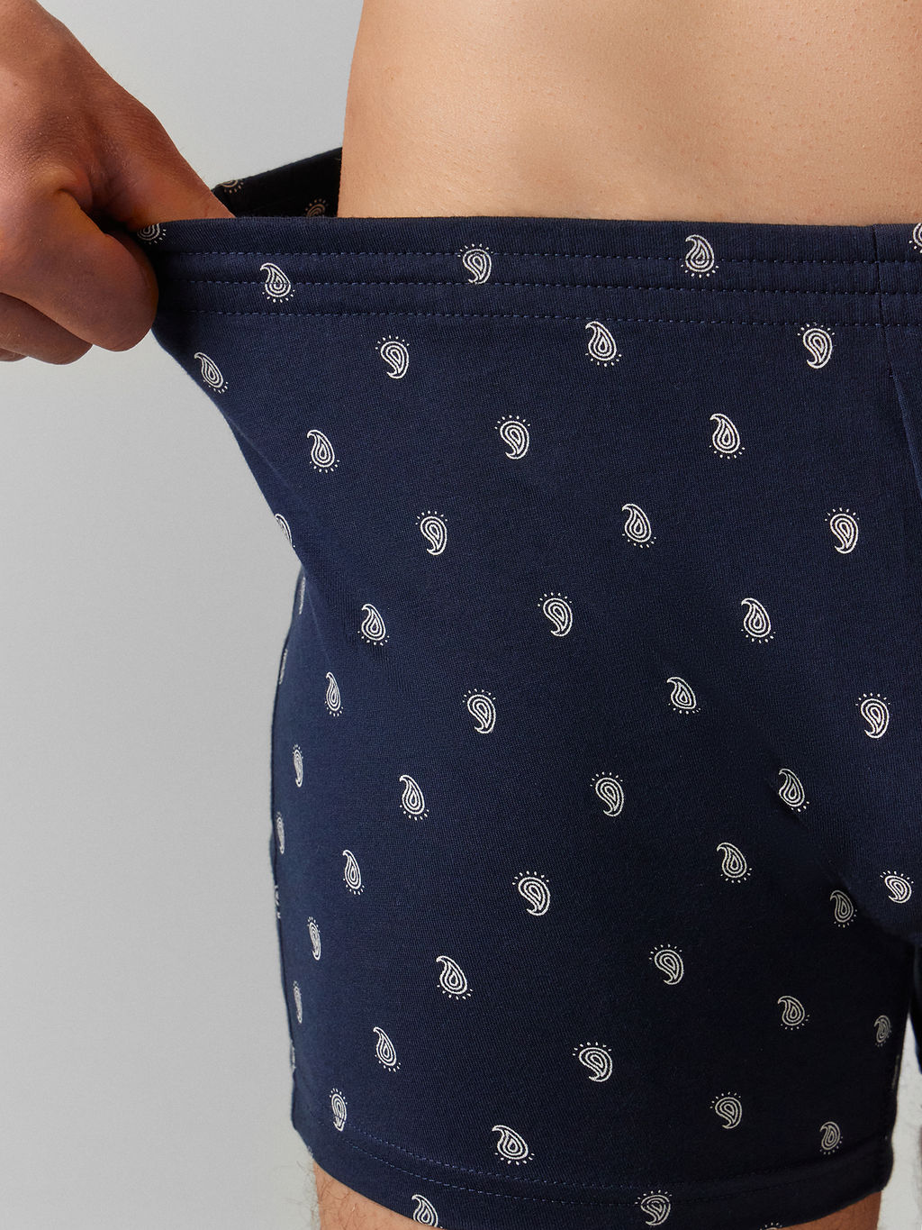 Цена за 2 штуки! ТРУСЫ МУЖСКИЕ геометрия на синем1 411152