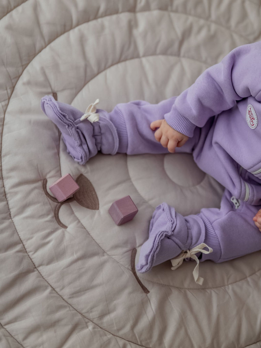 Моксы Лаванда утепленные 0+ - Bungly фото 5