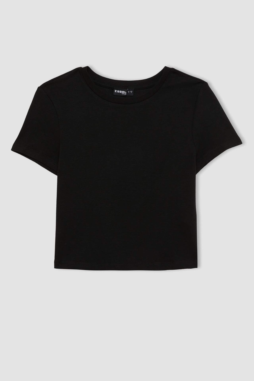 Coool Fitted Ribana Basic Duz K?sa Kollu Tisort - Defacto фото 5