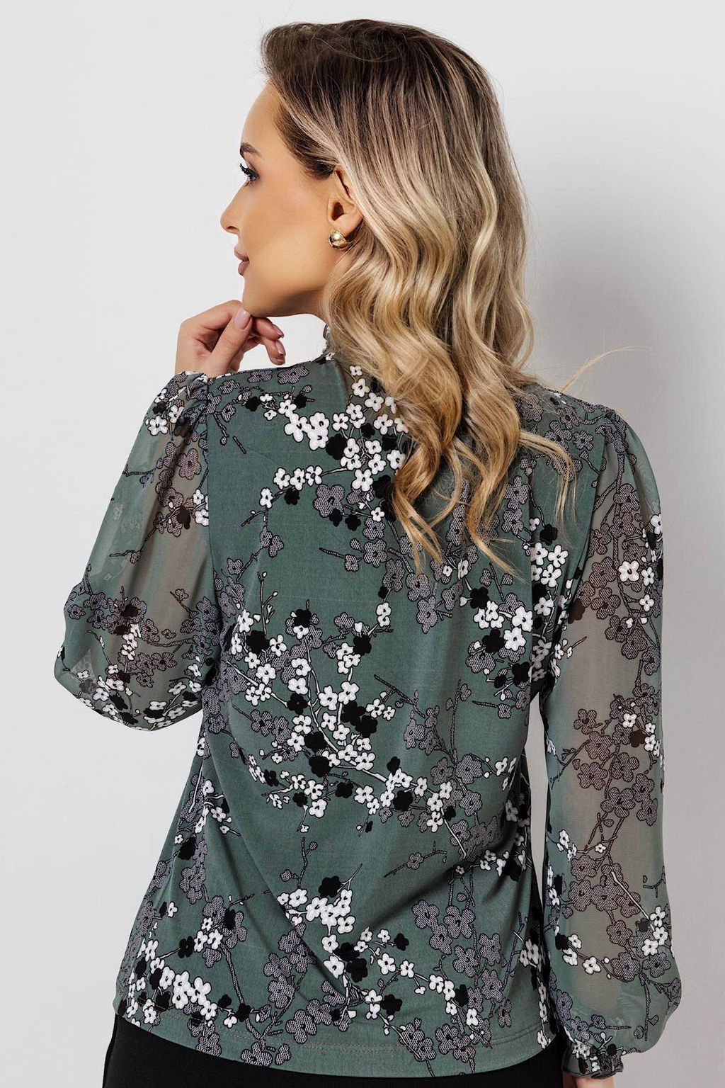 Блузка женская 7059/19/Оливковый