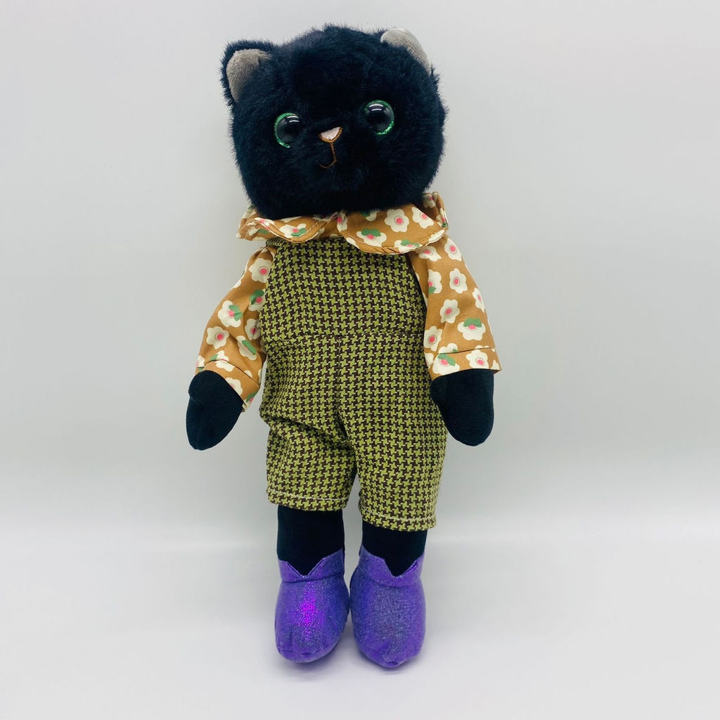 Мягкая игрушка Кошка черная в одежде - Storyland фото 7
