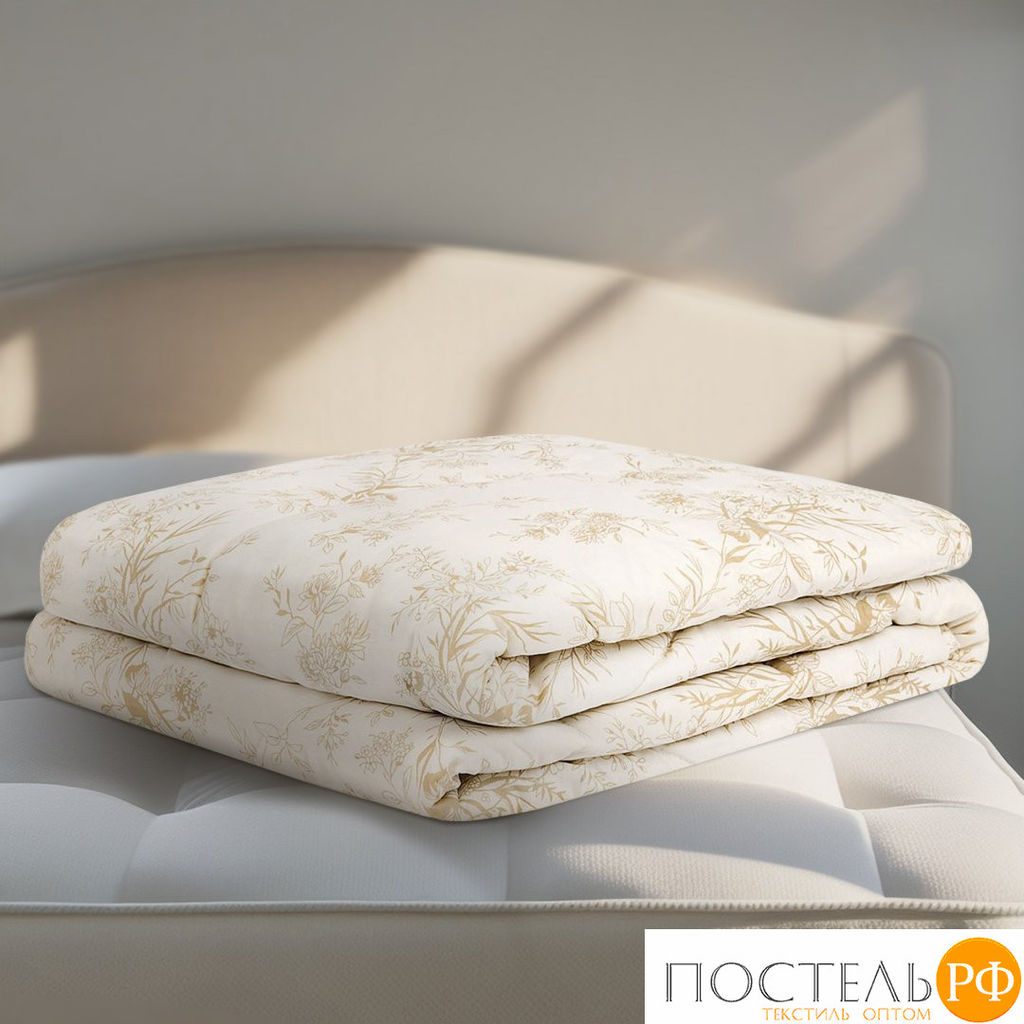 CLASSIC by T ХЛОПОК-натурэль Одеяло 175х200,1пр,см.хлопок/хлопок.вол./полиэф.  фото 9