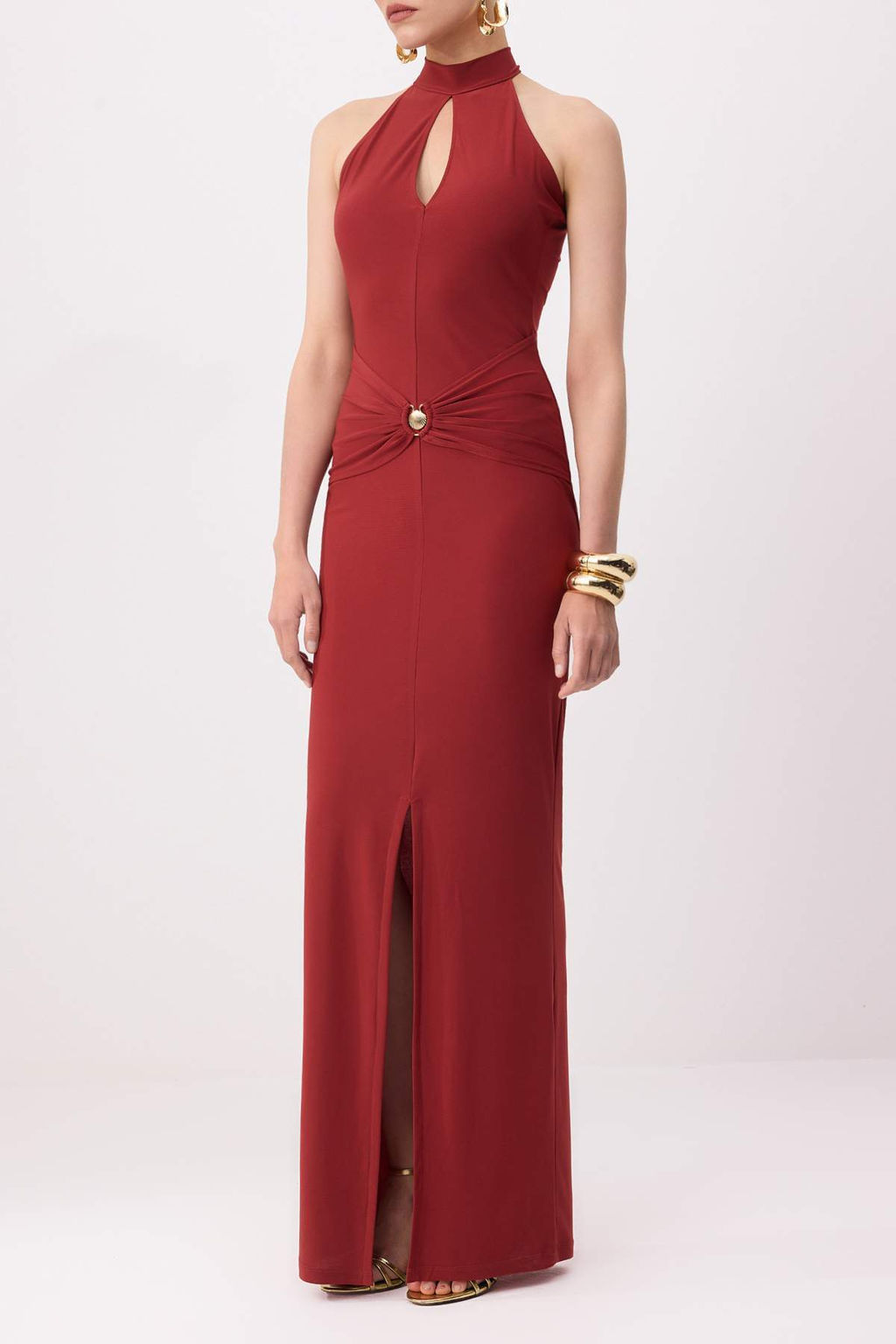 TRENDYOLMILLA Siyah Aksesuar Detayl? Orme Uzun S?k Abiye & Mezuniyet Elbise TPRSS25AE00088  фото 15