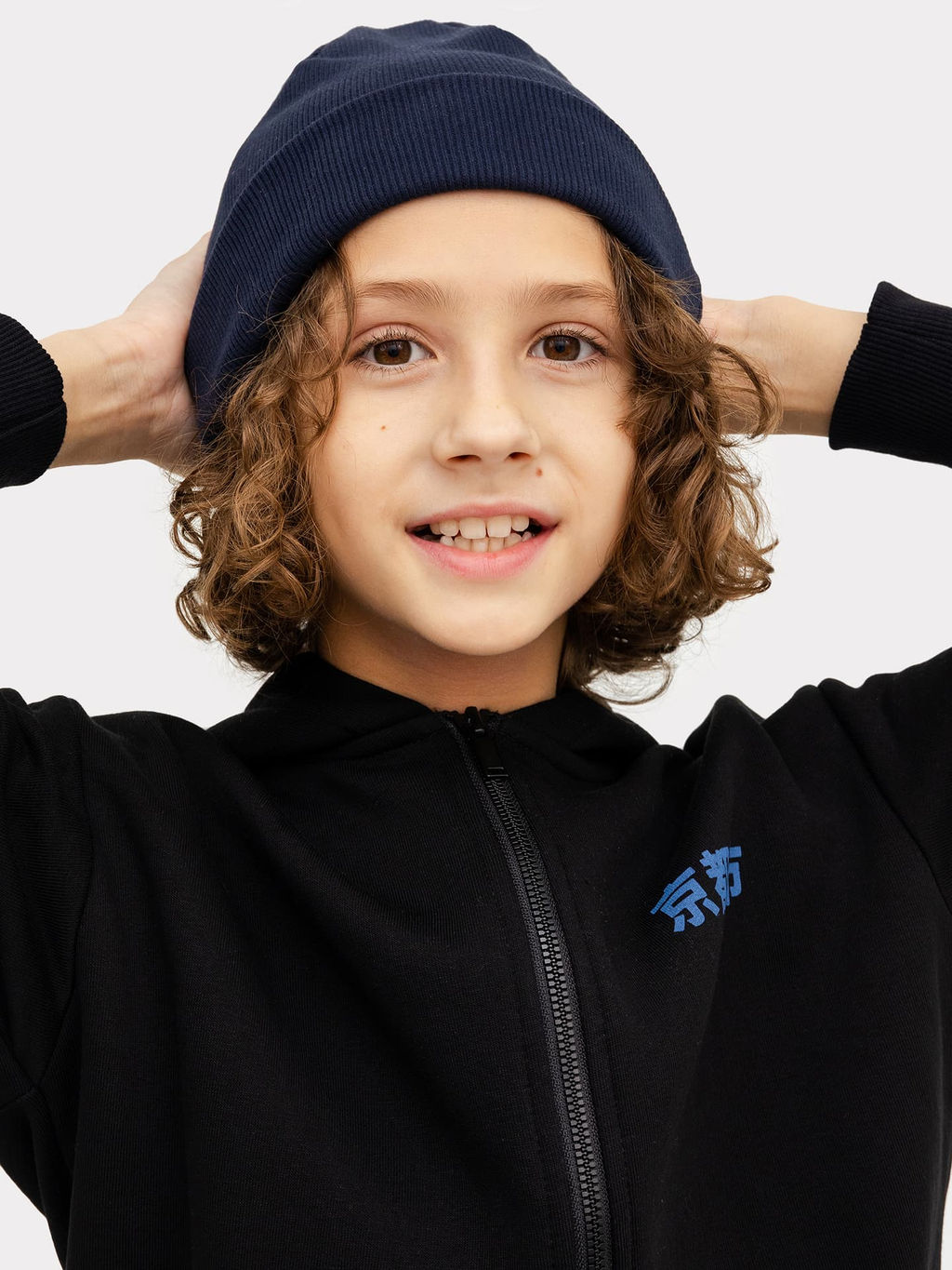 Шапка детская в темно-синем цвете - Mark formelle фото 4