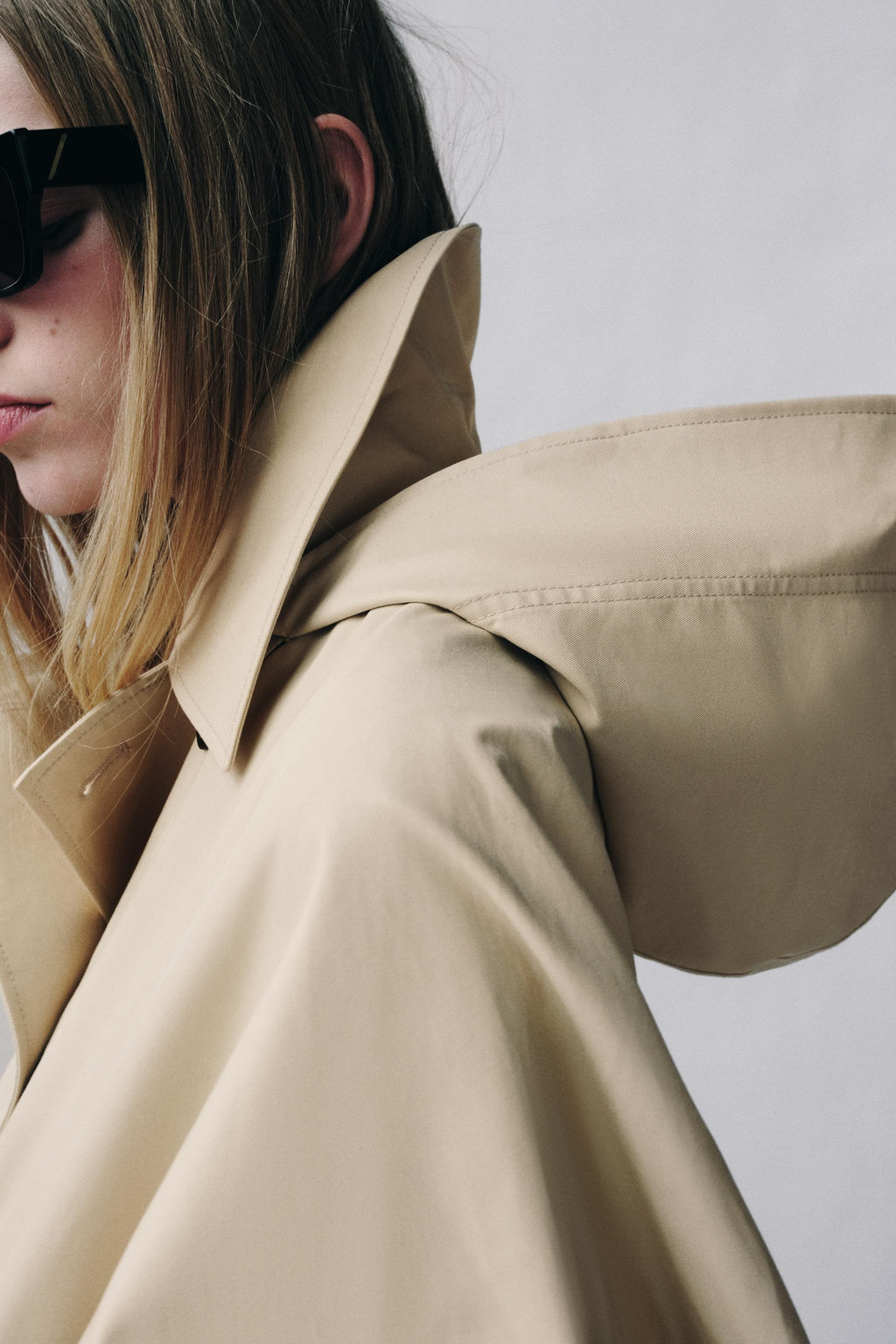 SHORT WATER-REPELLENT TRENCH COAT ZW COLLECTION - Zara фото 16