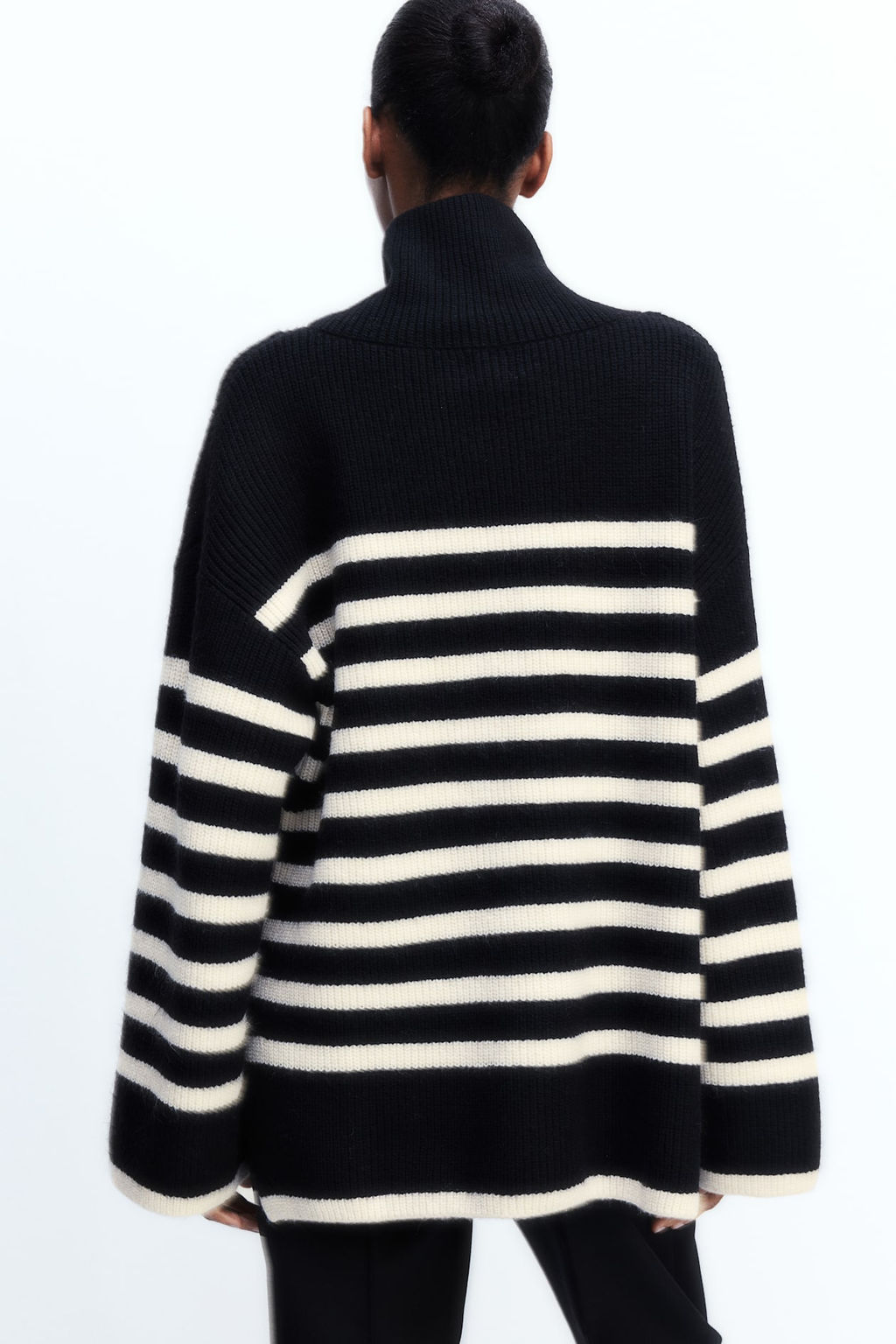 Jersey en punto de canale con media cremallera - H&m фото 3