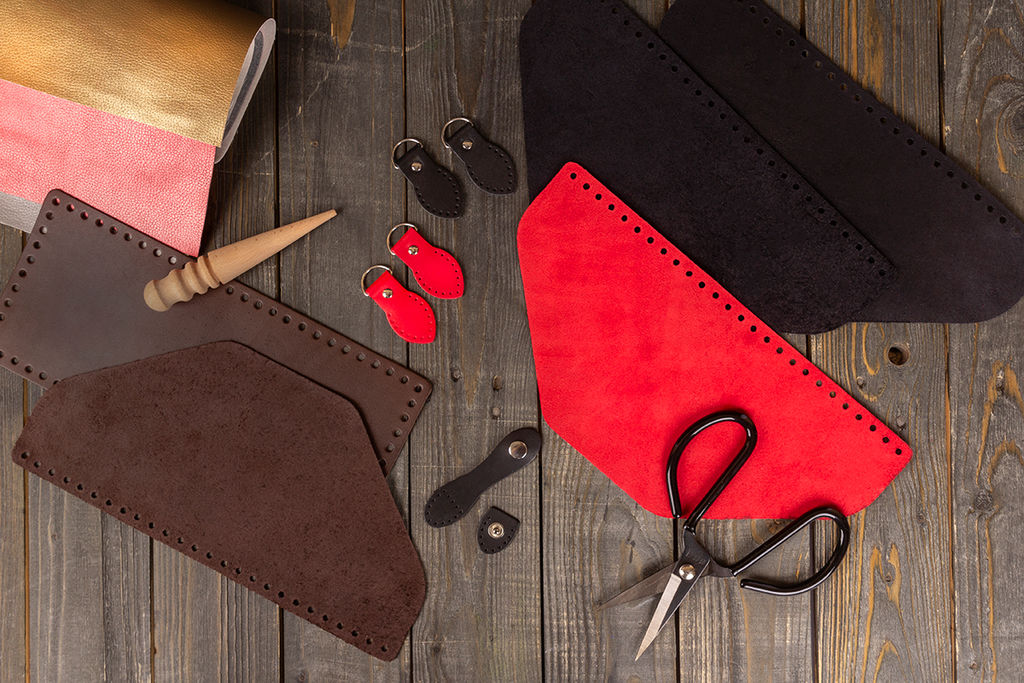 Gamma ZKS-009 Петли для сумки, кожа 1 шт. № 004 коричневый