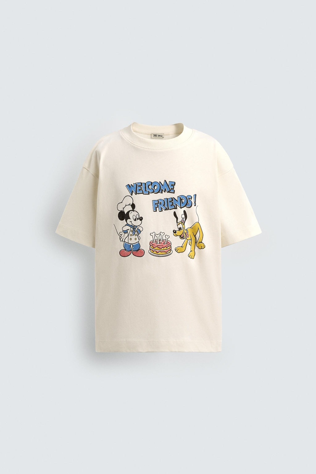 PLUTO + MICKEY MOUSE T-SHIRT HARRY LAMBERT FOR ZARA X DISNEY