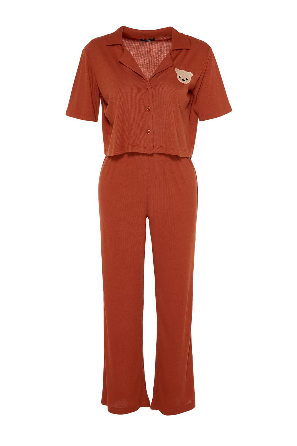 Tarc?n Ay?c?kl? Fitilli Orme Pijama Tak?m? THMSS21PT0168
