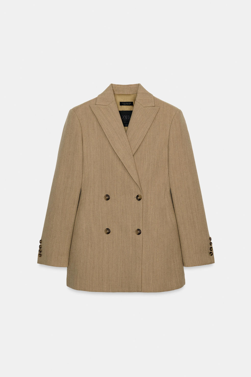 TAILORED BLAZER WITH WOOL ZW COLLECTION - Zara фото 12