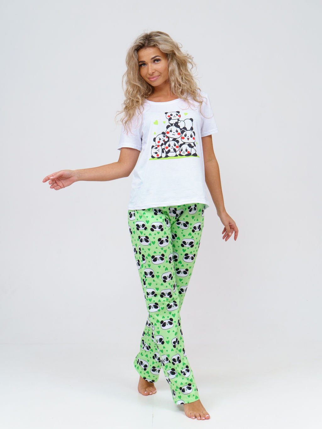 933 Пижама"Салатовый"