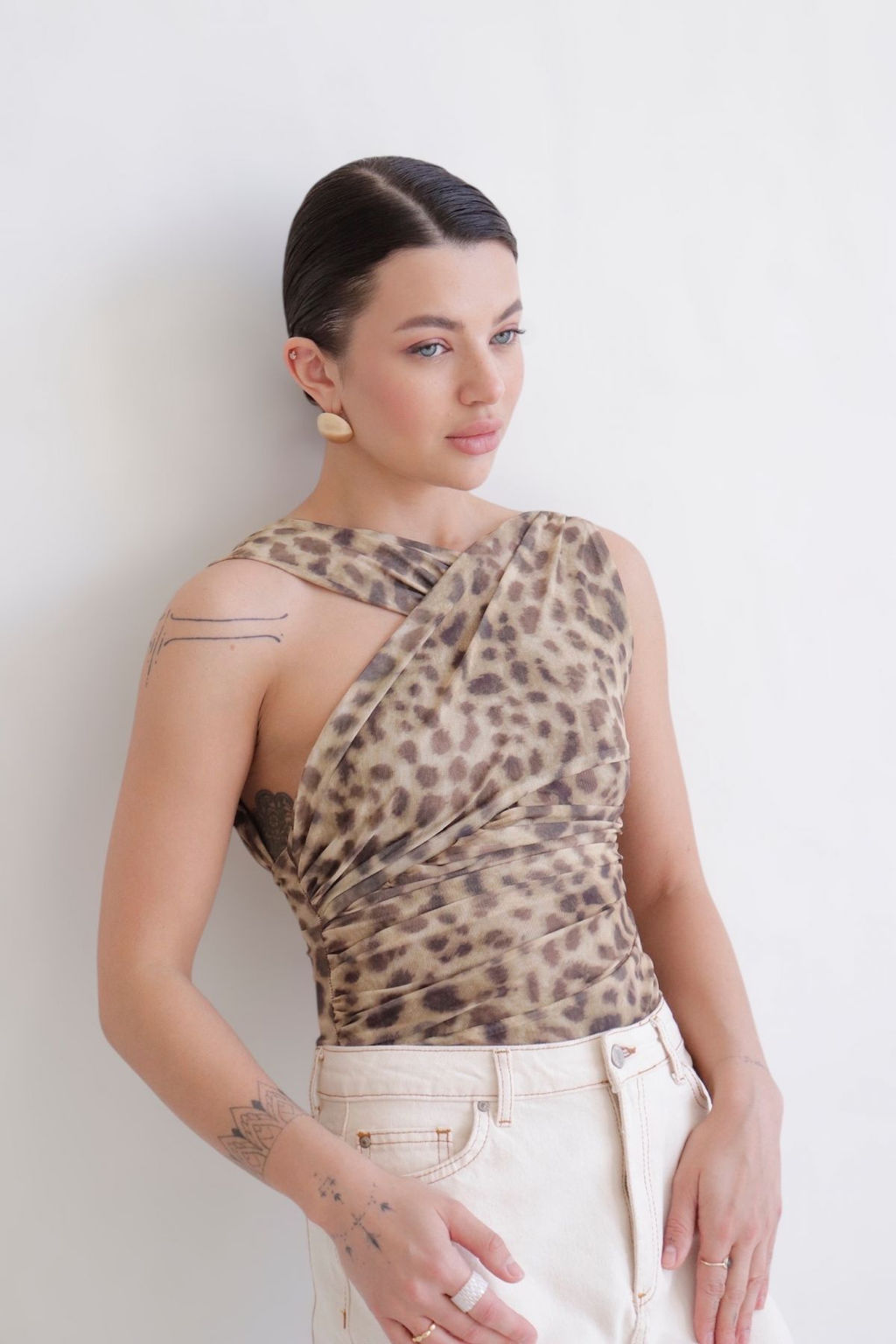 Martichelli Боди с анималистичным принтом  фото 7