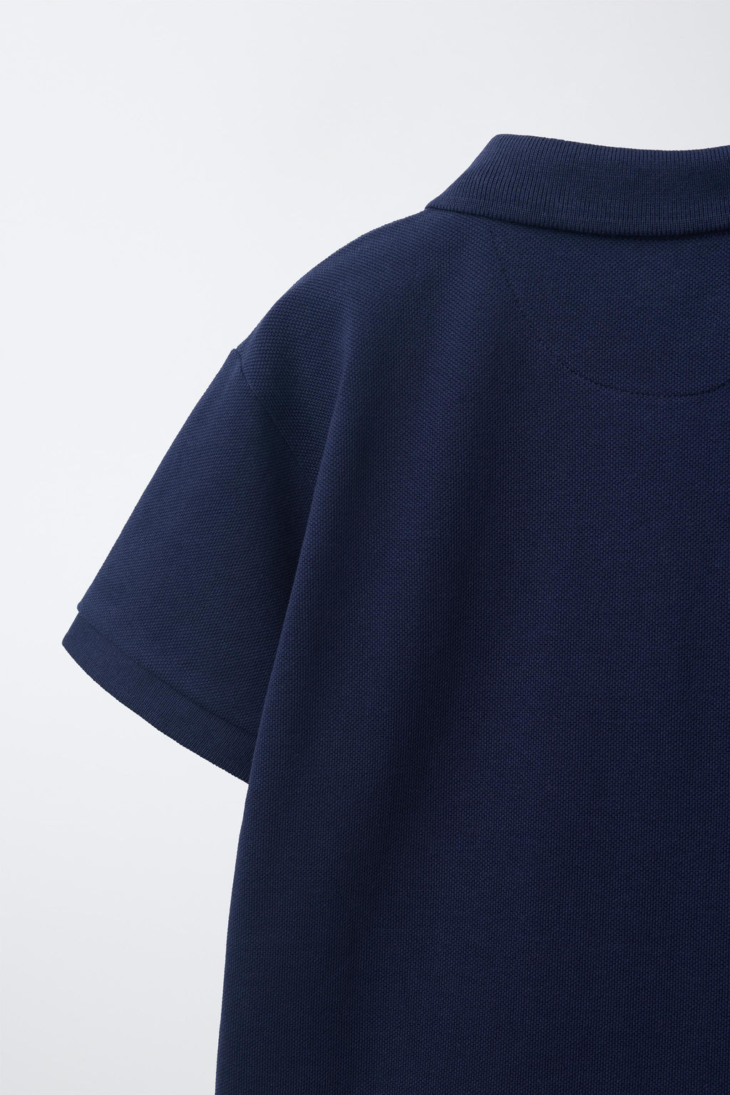 POLO B?SICO PIQU? / Azul - Zara фото 4